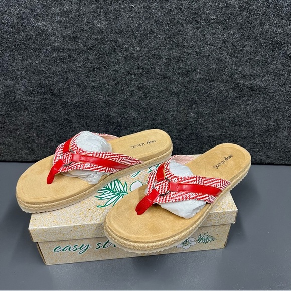 Easy Street Women’s Starling Flat Sandal Size 7 - Picture 4 of 14